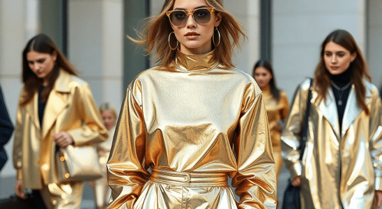 metallic daywear how gold and silver pieces jumped 1785807815110